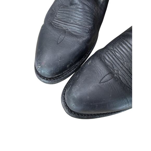Ariat Heritage Men Western R-Toe Black Leather Cowboy Boots Size 12D Style 34770 main image 2